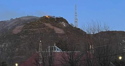 Edinburgh weather: Bush fire breaks out at popular beauty spot as temperatures soar