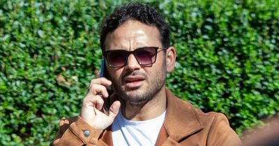 Ryan Thomas looks fuming as he's snapped for first time since Tina O’Brien row