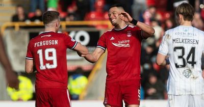 Christian Ramirez in cryptic Ryan Porteous dig as Aberdeen striker rubs it in after red card