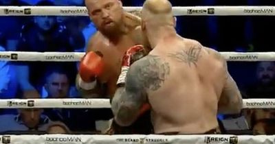 Thor Bjornsson's win over British strongman Eddie Hall marred by streaming difficulties for furious fans