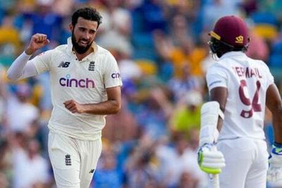 West Indies vs England: Saqib Mahmood relieved to take first Test wickets after ‘feeling like a criminal’