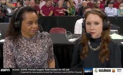 ESPN pauses coverage of women’s basketball match in protest at Florida’s ‘Don’t Say Gay’ bill