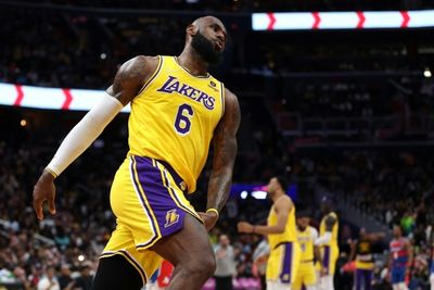 LeBron passes Malone tally but Lakers slump