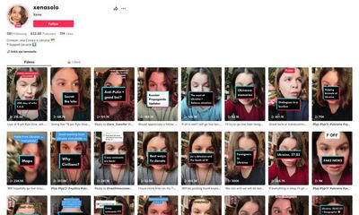 TikTok was ‘just a dancing app’. Then the Ukraine war started