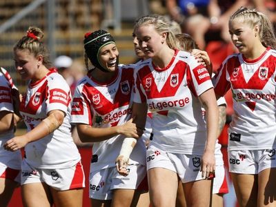 Dragons top ladder after record NRLW win
