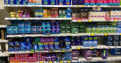 I compared period product prices at seven supermarkets and was stunned by the prices