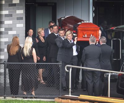 Celebrities join friends and family at funeral of Shane Warne