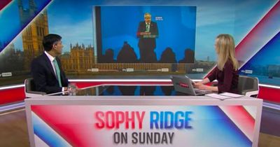 Squirming Rishi Sunak reluctantly slaps down Boris Johnson for comparing Ukraine to Brexit