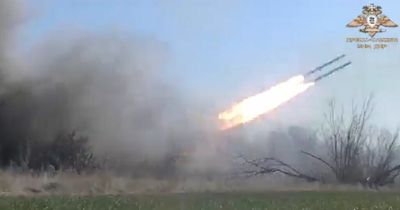 Horrifying footage of Russia 'firing thermobaric rockets' that melt human organs