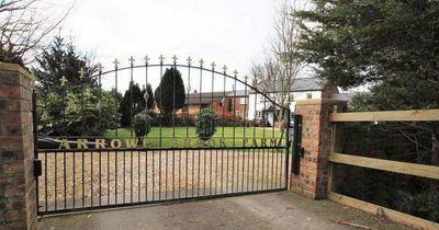 Behind the gates of a 'beautiful' farmhouse on two acres of land for sale