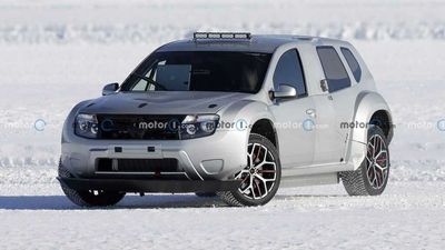 Alpine GT X-Over Spotted Testing Using Modified Dacia Duster Body