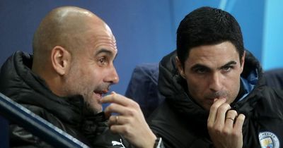 Mikel Arteta opens up on having dinner with Pep Guardiola at Man City manager's house