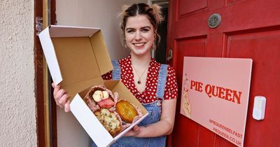 East Belfast's Pie Queen looks to the future as she celebrates one year in business from home