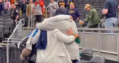 Saint Peter’s coach Shaheen Holloway had such a special moment with his family after historic win