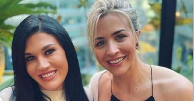 Gemma Atkinson looks gorgeous as she steps away from 'mum life' and enjoys 'blow out' with the girls