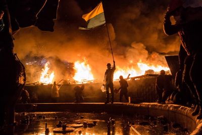 Ukraine news – live: Zelensky warns of ‘third world war’ if Russia talks fail as art school bombed