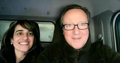 David Cameron arrives in Poland with aid for Ukrainian refugees after driving 1,000 miles across Europe