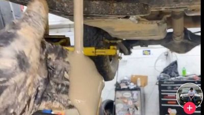 The Engine Oil In This Swamped Ford Bronco Looks Like Chocolate Milk