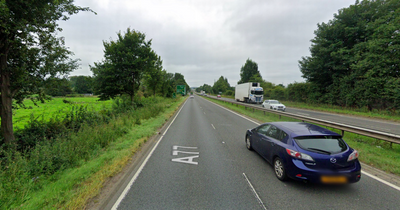 Six-year-old girl rushed to hospital following crash on A77