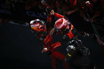 F1 Bahrain GP: Leclerc leads Ferrari 1-2, Red Bull challenge implodes