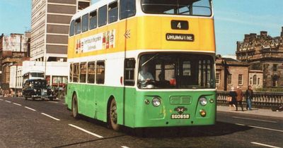 Why Glasgow's corpy buses switched from 'tricolour' to orange back in 1983