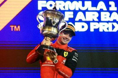 Charles Leclerc wins F1 Bahrain Grand Prix after insane finish as both Red Bulls DNF, Lewis Hamilton third