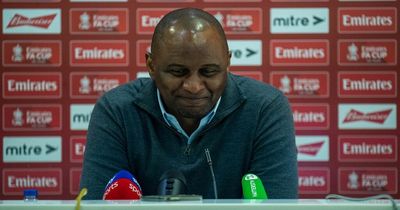 Patrick Vieira makes FA Cup admission as Crystal Palace face tough semi-final vs Chelsea