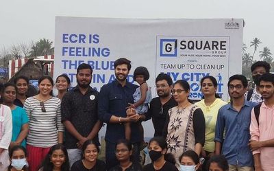 Eco heroes clean Kovalam beach