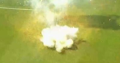 Grenades thrown and explode on pitch prior to Rosario Central vs Newell's Old Boys clash