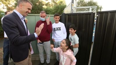 Syrian refugee reflects on his chance meeting with Peter Malinauskas on South Australia's election day