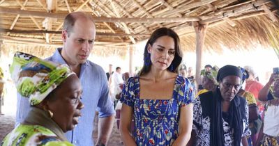 William and Kate wiggle their hips as they show off dance moves in Belize