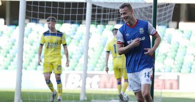 Linfield striker Eetu Vertainen hails Windsor platform after four goal Dungannon blitz