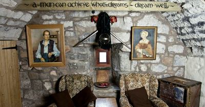 Inside one of the UK's spookiest holiday homes where an axe hangs over guests' beds