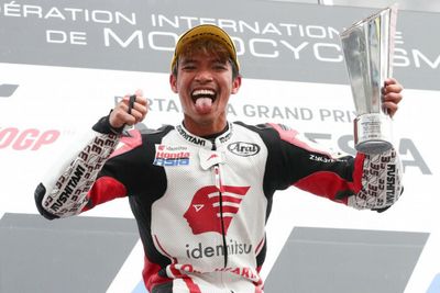 Thai rider Somkiat makes GP history