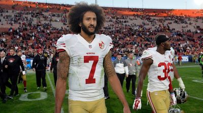 Colin Kaepernick Coordinates With Saints Receiver for Workout