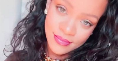 Rihanna says she's 'preggo af' as she shares video of growing bump and 'booty'