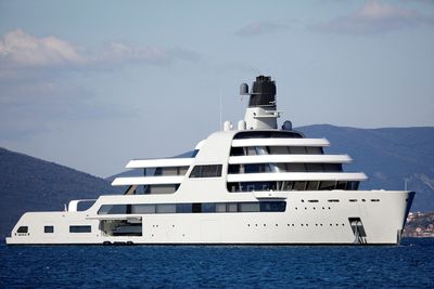 Yacht linked to Russian oligarch Abramovich cruises off Turkey - shipping data