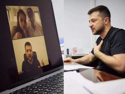 Ukraine President Zelensky video calls Mila Kunis, Ashton Kutcher to thank for $35 million aid for refugees: They inspire the world