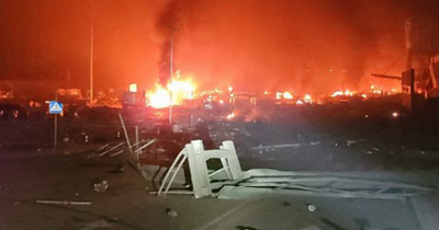 Eight killed after Russia bombs houses and shopping centres in Ukraine capital Kyiv
