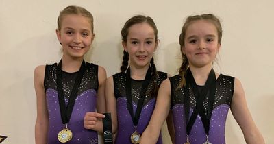Stewartry Gymnastics Club enjoy success at West Lothian GC floor and vault competition