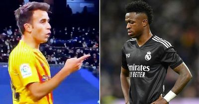 Eric Garcia destroyed Vinicius Jr with savage taunt as Barcelona thrashed Real Madrid