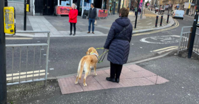 New Glasgow Sauchiehall Street layout is 'too dangerous' for visually impaired to navigate