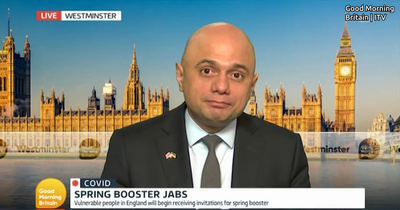 Sajid Javid says people with Covid symptoms should 'socialise less' and explains if he would work after positive test