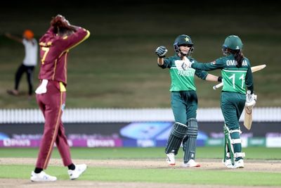 Pakistan stun West Indies to end World Cup drought