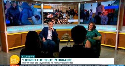 'I saw some of their faces in bodybags' UK teen who joined the fight in Ukraine details experience on GMB