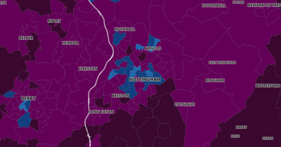 10 areas of Nottingham where Covid cases are rising fastest