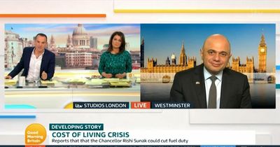 Good Morning Britain: Martin Lewis makes desperate plea to Sajid Javid over rising costs