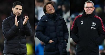 Man Utd, Arsenal and Tottenham's remaining fixtures compared with top four to conclude