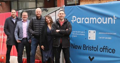 Office design firm Paramount investing in new Bristol office as it targets £50m revenues