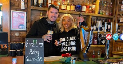 Inside the 'cosy' Irish bar D13 run by Shane Lynch - which boasts epic Guinness Garden